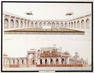 Secundra, c. 1815 door Agra School