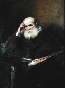 Ernest Hebert (1817-1908) 1905 door Aimé Nicolas Morot