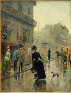 Boulevard in Parijs