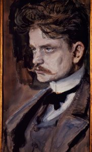Jean Sibelius / door Gallen-Kallela door Akseli Valdemar Gallen Kallela