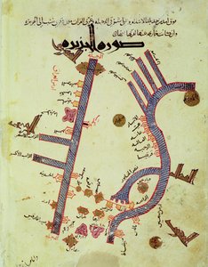De Tigris en de Eufraat door Al Istakhri
