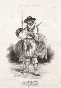 De Plezieren van de Jacht: De Voorzichtige Jager door Alade Joseph Lorentz