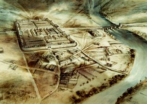 Romeins Fort van Chester door Alan Ernest Sorrell