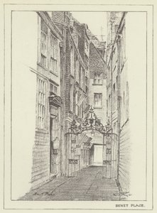 Benet Place door Alan Stapleton