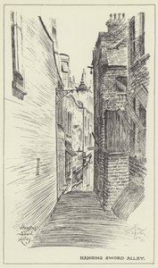 Hanging Sword Alley door Alan Stapleton