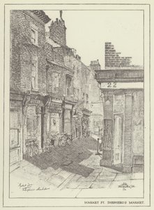 Market Street, Shepherds Market door Alan Stapleton