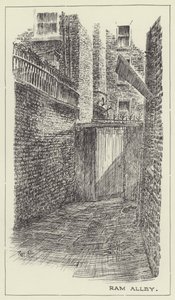 Ram Alley door Alan Stapleton