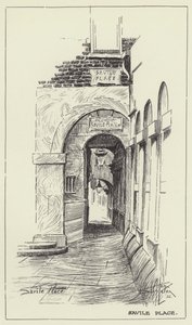 Savile Place door Alan Stapleton