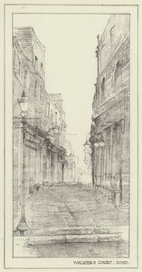 Walkers Court, Soho door Alan Stapleton