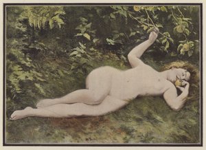 Een dochter van Eva door Albert Auguste Fourie