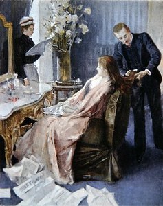 Thuiskapsessie door Albert (after) Lynch