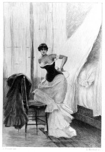 Madame Bovary door Gustave Flaubert, illustratie door Albert Fourié