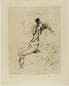 Apotheose, plaat twaalf van Woman door Albert Besnard