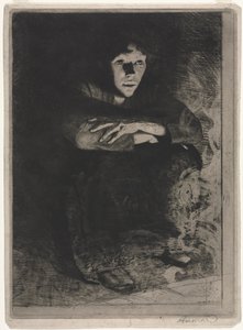 In de as door Albert Besnard