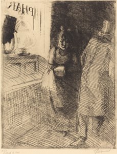Prostitutie door Albert Besnard