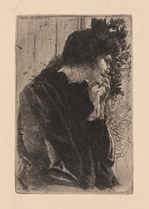 Verdriet, 1887 door Paul Albert Besnard