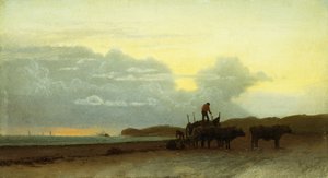 Kustzicht, Newport, 1861