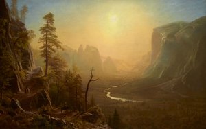  door Albert Bierstadt