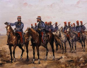 Jagers van Afrika door Albert Bligny