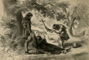 Dood van Vader Marquette, 1877 door Albert Bobbett