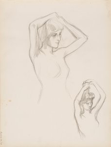 Naakt door Albert Edelfelt