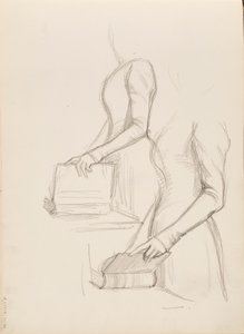 Camille Vallery-Radot, schets voor portret
