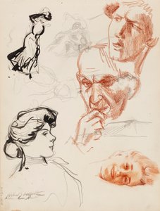 Ontwerpen van personeel door Albert Edelfelt