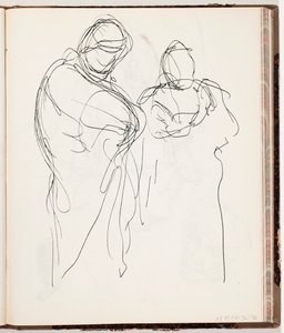 Zonder titel door Albert Edelfelt