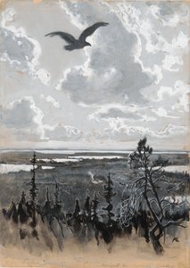 Zonder titel door Albert Edelfelt