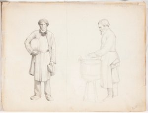 Zonder titel door Albert Edelfelt
