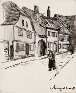 Zonder titel door Albert Edelfelt