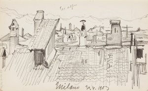 Zonder titel door Albert Edelfelt