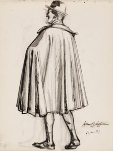 Man in cape