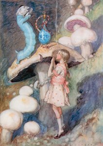 Illustratie voor Alice in Wonderland