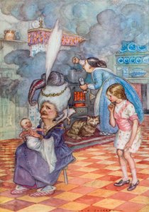 Illustratie voor Alice in Wonderland