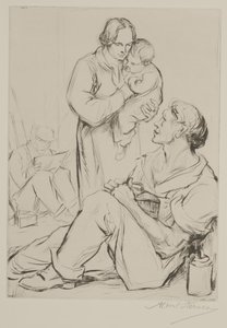 Middag door Albert Edward Sterner