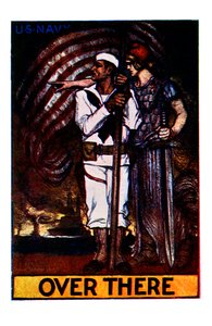 US Navy Eerste Wereldoorlog poster: 