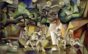 De baders door Albert Gleizes