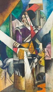 Vrouw met dieren (Madame Raymond Duchamp-Villon)