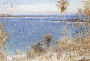Ceylons eiland, 1905 door Albert Goodwin
