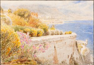 Monaco door Albert Goodwin
