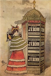 Elixir-Dentifrices van Dr. J. V. Bonn door Albert Guillaume