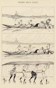 Entre Deux Eaux door Albert Guillaume