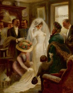 De trouwdag door Albert Guillaume