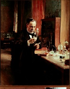 Portret van Louis Pasteur door Albert Gustaf Aristides Edelfelt