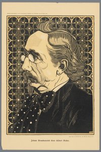 Johan Braakensiek door Albert Hahn