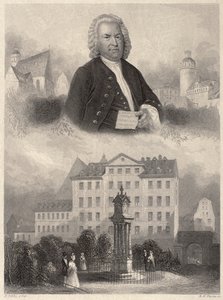 Portret van Johann Sebastian Bach, Bach