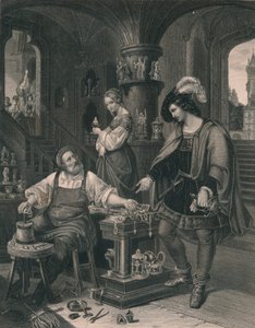De dochter van de goudsmid, ca. 1850