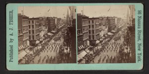 Fijne momentopnamen van de Grote Vrijmetselaarsparade, 24 juni 1875