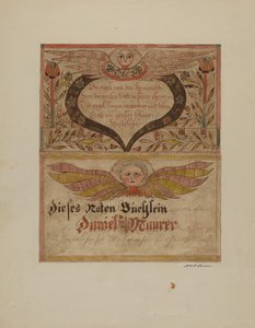 Manuscript en Miniatuur, ca. 1937